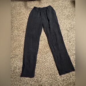 L.L. Bean Women's Black Straight Leg Pants